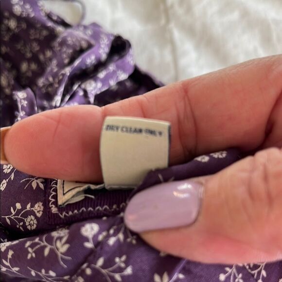 Heritage 1981 Purple Floral Mini Dress - Picture 4 of 5